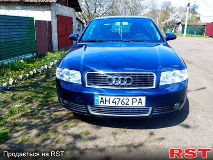 Синий Ауди А4, объемом двигателя 1.6 л и пробегом 150 тыс. км за 7700 $, фото 1 на Automoto.ua