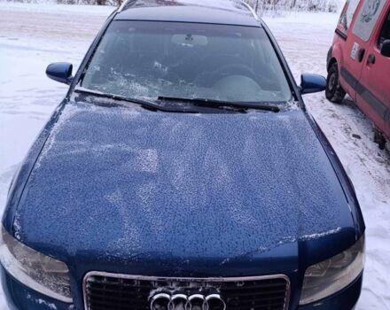 Синій Ауді А4, об'ємом двигуна 2.5 л та пробігом 308 тис. км за 4200 $, фото 1 на Automoto.ua