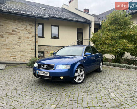 Синій Ауді А4, об'ємом двигуна 2 л та пробігом 285 тис. км за 3850 $, фото 1 на Automoto.ua