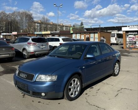 Синий Ауди А4, объемом двигателя 2 л и пробегом 340 тыс. км за 2600 $, фото 1 на Automoto.ua