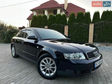 Синій Ауді А4, об'ємом двигуна 1.6 л та пробігом 233 тис. км за 5300 $, фото 1 на Automoto.ua