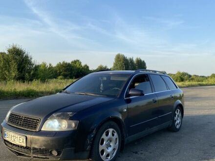 Синій Ауді А4, об'ємом двигуна 2.5 л та пробігом 400 тис. км за 2100 $, фото 1 на Automoto.ua