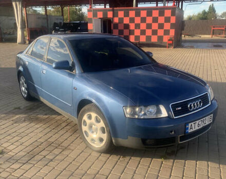 Синий Ауди А4, объемом двигателя 1.6 л и пробегом 308 тыс. км за 4900 $, фото 1 на Automoto.ua