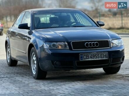 Синій Ауді А4, об'ємом двигуна 2 л та пробігом 230 тис. км за 4300 $, фото 1 на Automoto.ua