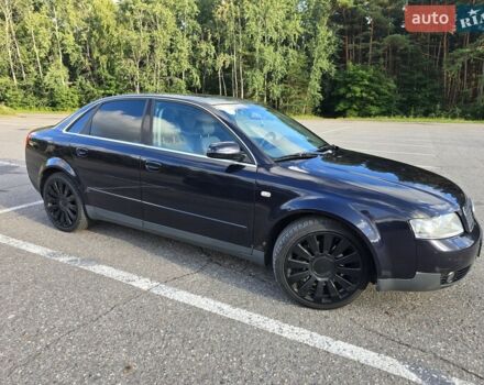 Синий Ауди А4, объемом двигателя 2.5 л и пробегом 305 тыс. км за 6000 $, фото 1 на Automoto.ua