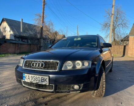 Синий Ауди А4, объемом двигателя 2 л и пробегом 339 тыс. км за 4900 $, фото 1 на Automoto.ua