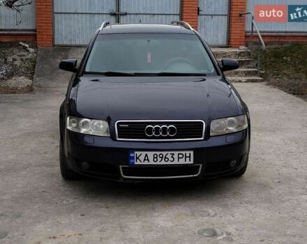 Синий Ауди А4, объемом двигателя 2.5 л и пробегом 280 тыс. км за 3700 $, фото 1 на Automoto.ua