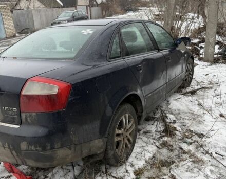 Синий Ауди А4, объемом двигателя 1.9 л и пробегом 258 тыс. км за 232 $, фото 1 на Automoto.ua