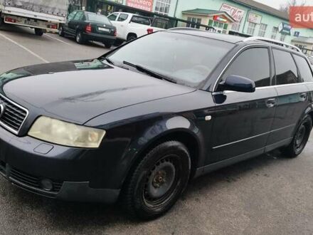 Синій Ауді А4, об'ємом двигуна 1.9 л та пробігом 200 тис. км за 5500 $, фото 1 на Automoto.ua