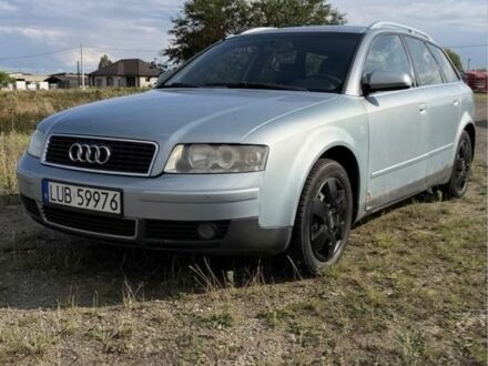 Синій Ауді А4, об'ємом двигуна 1.9 л та пробігом 396 тис. км за 1602 $, фото 1 на Automoto.ua