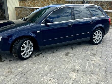 Синій Ауді А4, об'ємом двигуна 1.9 л та пробігом 290 тис. км за 6000 $, фото 1 на Automoto.ua