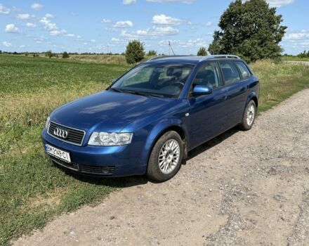 Синій Ауді А4, об'ємом двигуна 1.6 л та пробігом 252 тис. км за 2400 $, фото 1 на Automoto.ua