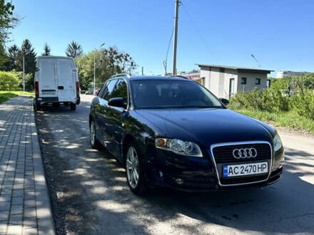 Синий Ауди А4, объемом двигателя 1.8 л и пробегом 270 тыс. км за 6750 $, фото 1 на Automoto.ua