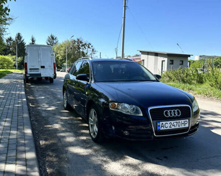 Синий Ауди А4, объемом двигателя 1.8 л и пробегом 270 тыс. км за 6750 $, фото 1 на Automoto.ua