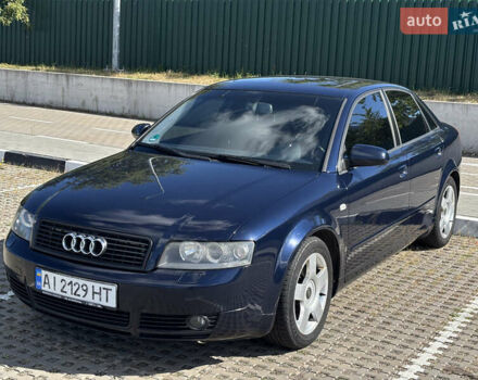 Синій Ауді А4, об'ємом двигуна 2.5 л та пробігом 336 тис. км за 5500 $, фото 1 на Automoto.ua