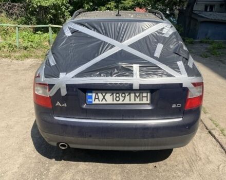 Синій Ауді А4, об'ємом двигуна 2 л та пробігом 325 тис. км за 4500 $, фото 1 на Automoto.ua