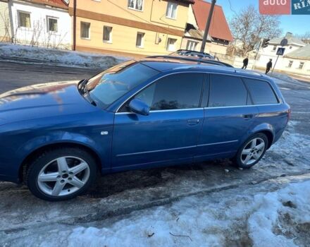 Синий Ауди А4, объемом двигателя 2.5 л и пробегом 400 тыс. км за 4500 $, фото 1 на Automoto.ua