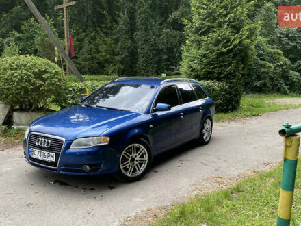 Ауди А4 2004 в Львове на Automoto.ua Синий Ауди А4, объемом двигателя 1.98 л и пробегом 277 тыс. км за 5300 $, фото 1 на Automoto.ua