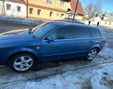 Синій Ауді А4, об'ємом двигуна 2.5 л та пробігом 400 тис. км за 4500 $, фото 1 на Automoto.ua