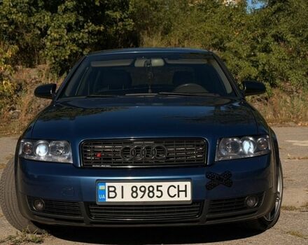 Синий Ауди А4, объемом двигателя 2 л и пробегом 307 тыс. км за 4999 $, фото 1 на Automoto.ua