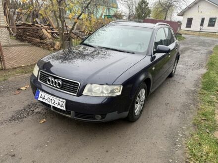 Синий Ауди А4, объемом двигателя 1.9 л и пробегом 300 тыс. км за 2500 $, фото 1 на Automoto.ua