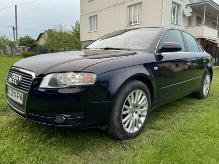 Ауди А4 2005 в Тлумаче на Automoto.ua Синий Ауди А4, объемом двигателя 2 л и пробегом 174 тыс. км за 6300 $, фото 1 на Automoto.ua