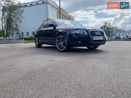 Ауди А4 2005 в Коростене на Automoto.ua Синий Ауди А4, объемом двигателя 2.5 л и пробегом 240 тыс. км за 6200 $, фото 1 на Automoto.ua