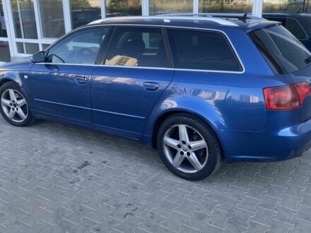 Синий Ауди А4, объемом двигателя 2.5 л и пробегом 370 тыс. км за 5700 $, фото 1 на Automoto.ua