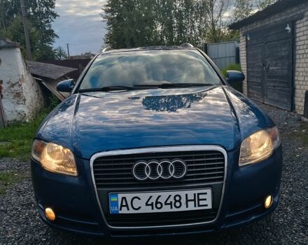 Синій Ауді А4, об'ємом двигуна 2 л та пробігом 370 тис. км за 4950 $, фото 1 на Automoto.ua