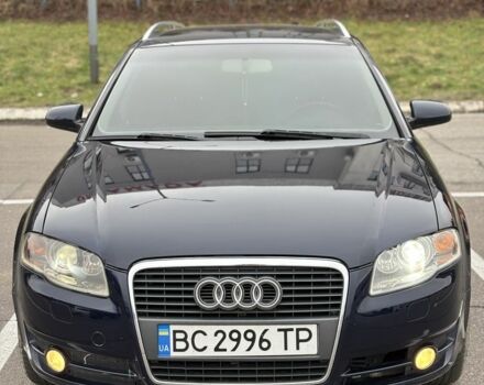 Синій Ауді А4, об'ємом двигуна 2 л та пробігом 296 тис. км за 6500 $, фото 1 на Automoto.ua