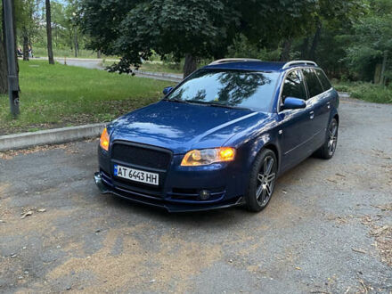 Синій Ауді А4, об'ємом двигуна 2 л та пробігом 270 тис. км за 7500 $, фото 1 на Automoto.ua
