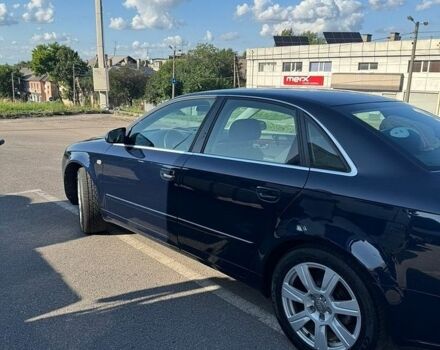 Синій Ауді А4, об'ємом двигуна 2 л та пробігом 285 тис. км за 7500 $, фото 1 на Automoto.ua