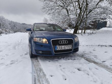 Синий Ауди А4, объемом двигателя 2 л и пробегом 354 тыс. км за 1299 $, фото 1 на Automoto.ua