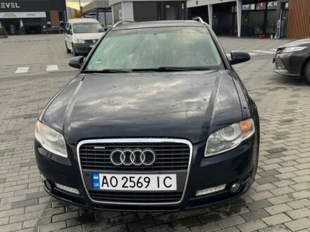 Синий Ауди А4, объемом двигателя 2.5 л и пробегом 350 тыс. км за 5500 $, фото 1 на Automoto.ua