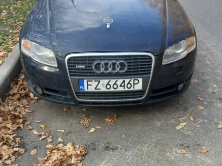 Синий Ауди А4, объемом двигателя 2 л и пробегом 313 тыс. км за 3300 $, фото 1 на Automoto.ua