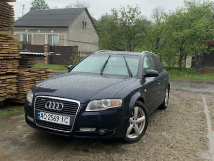 Ауди А4 2005 в Хусте на Automoto.ua Синий Ауди А4, объемом двигателя 2.5 л и пробегом 340 тыс. км за 5500 $, фото 1 на Automoto.ua