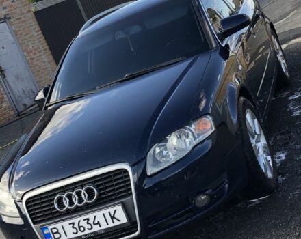 Синий Ауди А4, объемом двигателя 2.5 л и пробегом 450 тыс. км за 6500 $, фото 1 на Automoto.ua
