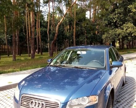 Синій Ауді А4, об'ємом двигуна 2 л та пробігом 290 тис. км за 8200 $, фото 1 на Automoto.ua