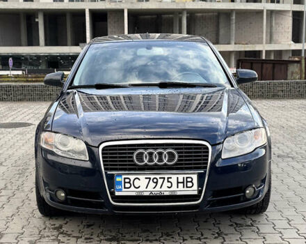Синий Ауди А4, объемом двигателя 1.98 л и пробегом 187 тыс. км за 7500 $, фото 1 на Automoto.ua