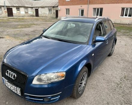 Синий Ауди А4, объемом двигателя 2 л и пробегом 271 тыс. км за 3000 $, фото 1 на Automoto.ua