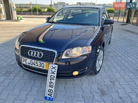 Ауди А4 2006 в Могилев-Подольском на Automoto.ua Синий Ауди А4, объемом двигателя 1.6 л и пробегом 218 тыс. км за 6200 $, фото 1 на Automoto.ua