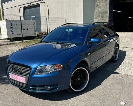 Синій Ауді А4, об'ємом двигуна 2 л та пробігом 272 тис. км за 7300 $, фото 1 на Automoto.ua