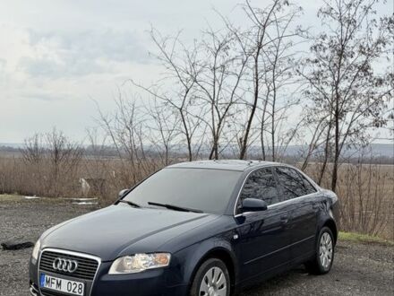 Синий Ауди А4, объемом двигателя 2.5 л и пробегом 300 тыс. км за 3400 $, фото 1 на Automoto.ua