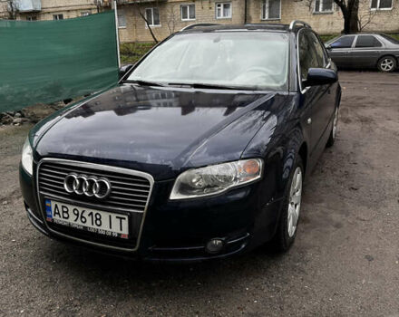 Синий Ауди А4, объемом двигателя 1.9 л и пробегом 346 тыс. км за 6900 $, фото 1 на Automoto.ua