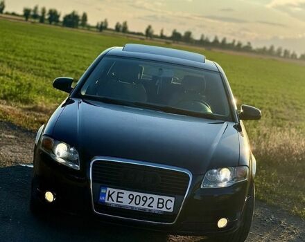 Синій Ауді А4, об'ємом двигуна 2 л та пробігом 345 тис. км за 6500 $, фото 1 на Automoto.ua