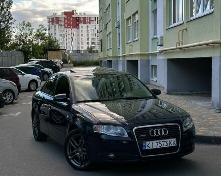 Синій Ауді А4, об'ємом двигуна 2 л та пробігом 330 тис. км за 7000 $, фото 1 на Automoto.ua
