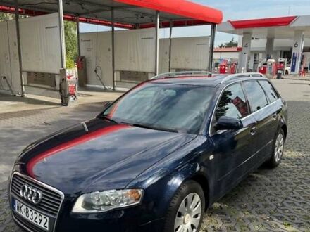 Синій Ауді А4, об'ємом двигуна 2 л та пробігом 253 тис. км за 7000 $, фото 1 на Automoto.ua