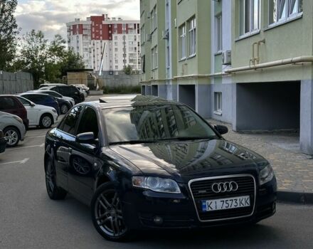 Синій Ауді А4, об'ємом двигуна 2 л та пробігом 330 тис. км за 7003 $, фото 1 на Automoto.ua
