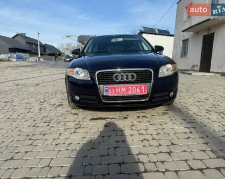 Синій Ауді А4, об'ємом двигуна 2 л та пробігом 290 тис. км за 6000 $, фото 1 на Automoto.ua