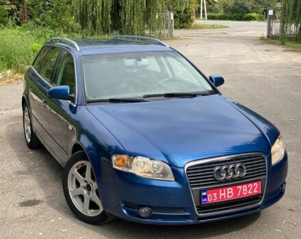Синій Ауді А4, об'ємом двигуна 2 л та пробігом 292 тис. км за 6900 $, фото 1 на Automoto.ua